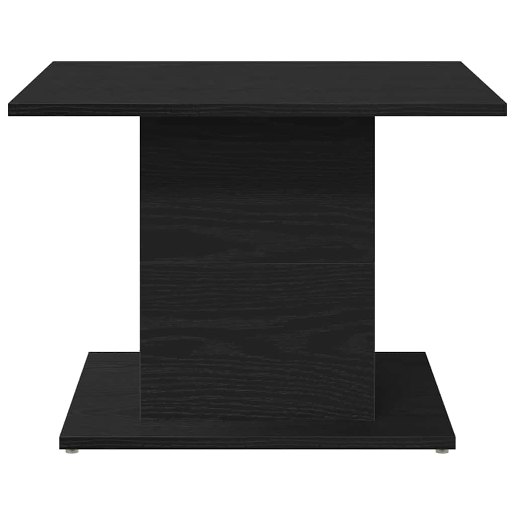 Kaffebord Svart Eik 55,5 x 55,5 x 40 cm Konstruert tre