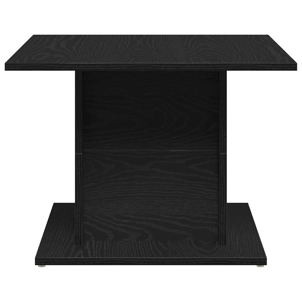 Kaffebord Svart Eik 55,5 x 55,5 x 40 cm Konstruert tre