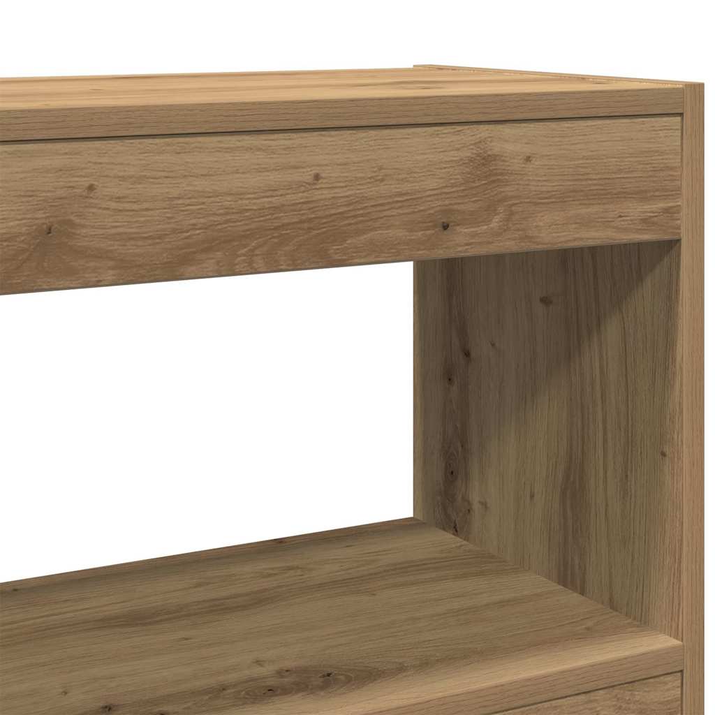 Bokskap artisan eik 100 x 30 x 103 cm Konstruert tre