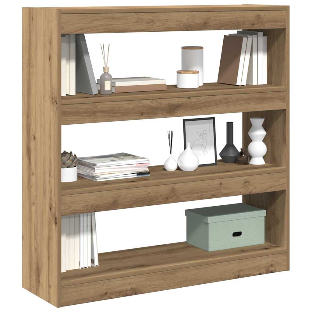 Bokskap artisan eik 100 x 30 x 103 cm Konstruert tre