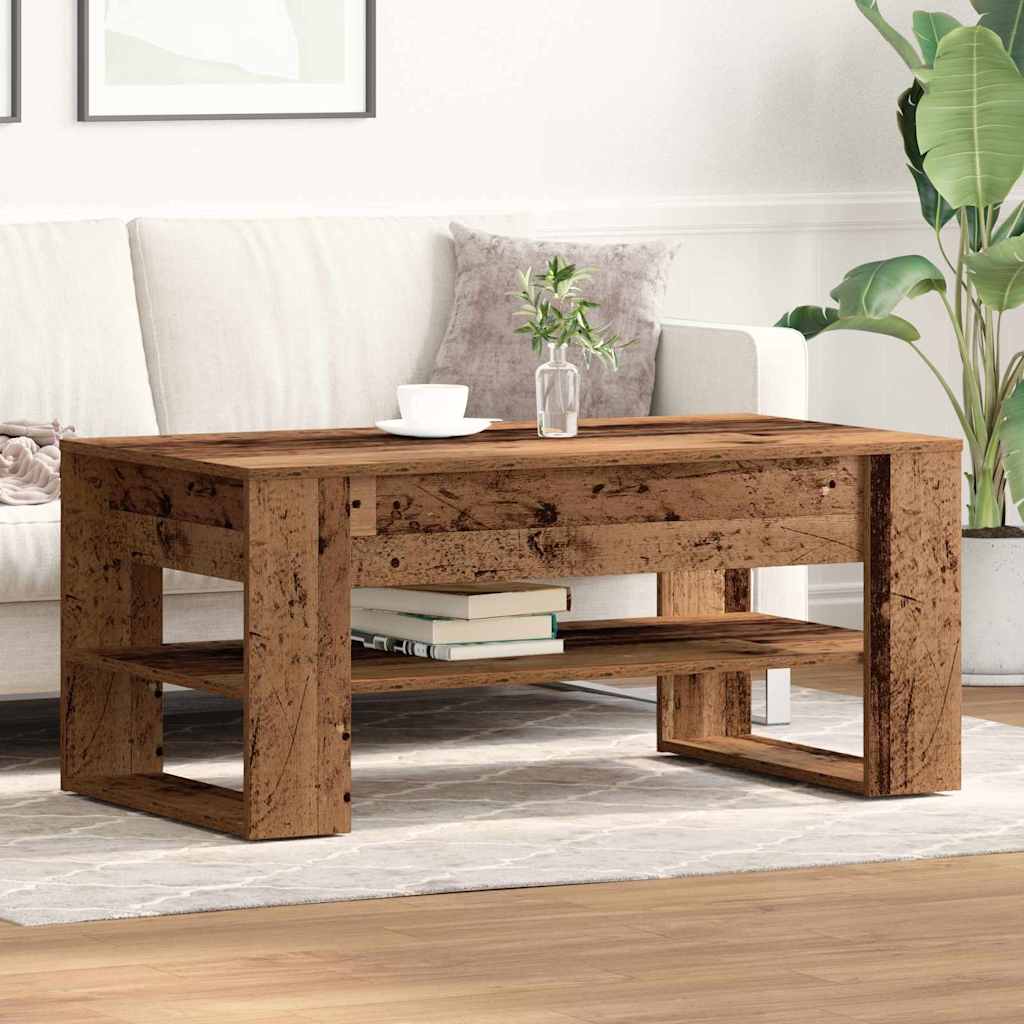 Kaffebord Gamle tre 102 x 55 x 45 cm Konstruert tre