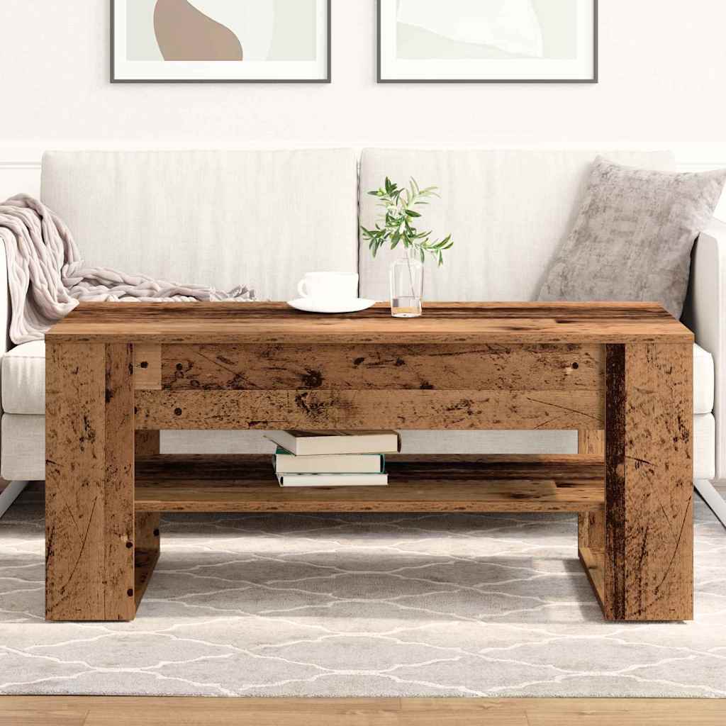 Kaffebord Gamle tre 102 x 55 x 45 cm Konstruert tre