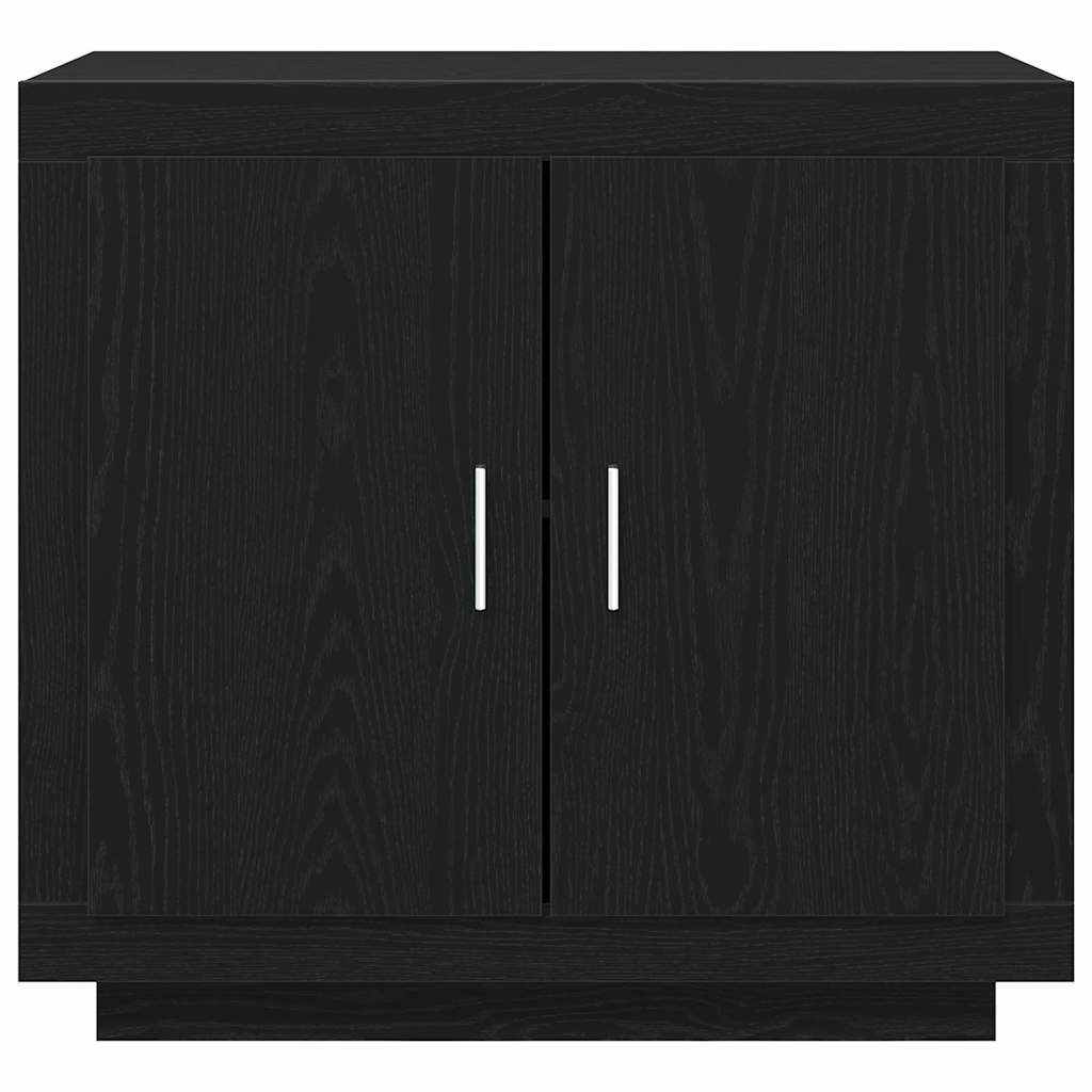 Serviesskap Svart Eik 80 x 40 x 75 cm Konstruert tre