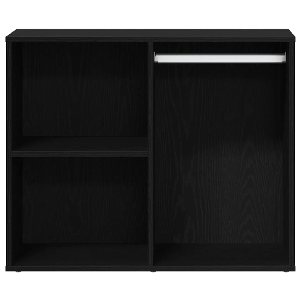 Kosmetisk skap Svart Eik 80 x 40 x 65 cm Konstruert tre