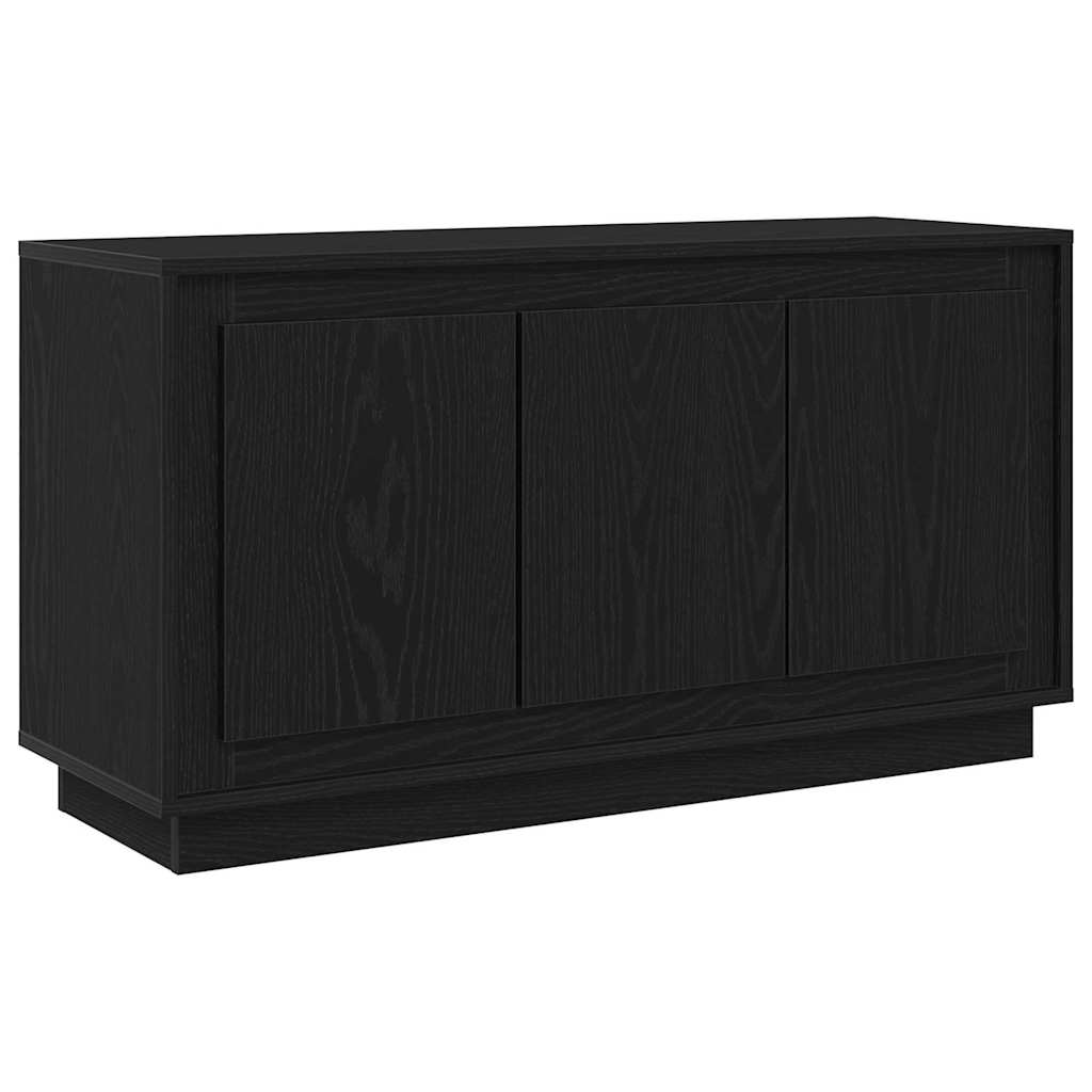 Serviesskap Svart Eik 102 x 35 x 55 cm Konstruert tre