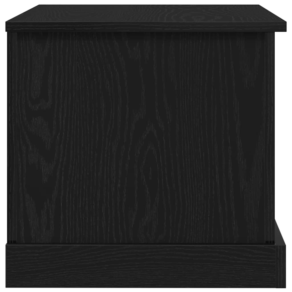 Lagringsboks Svart eik 70 x 40 x 38 cm Konstruert tre