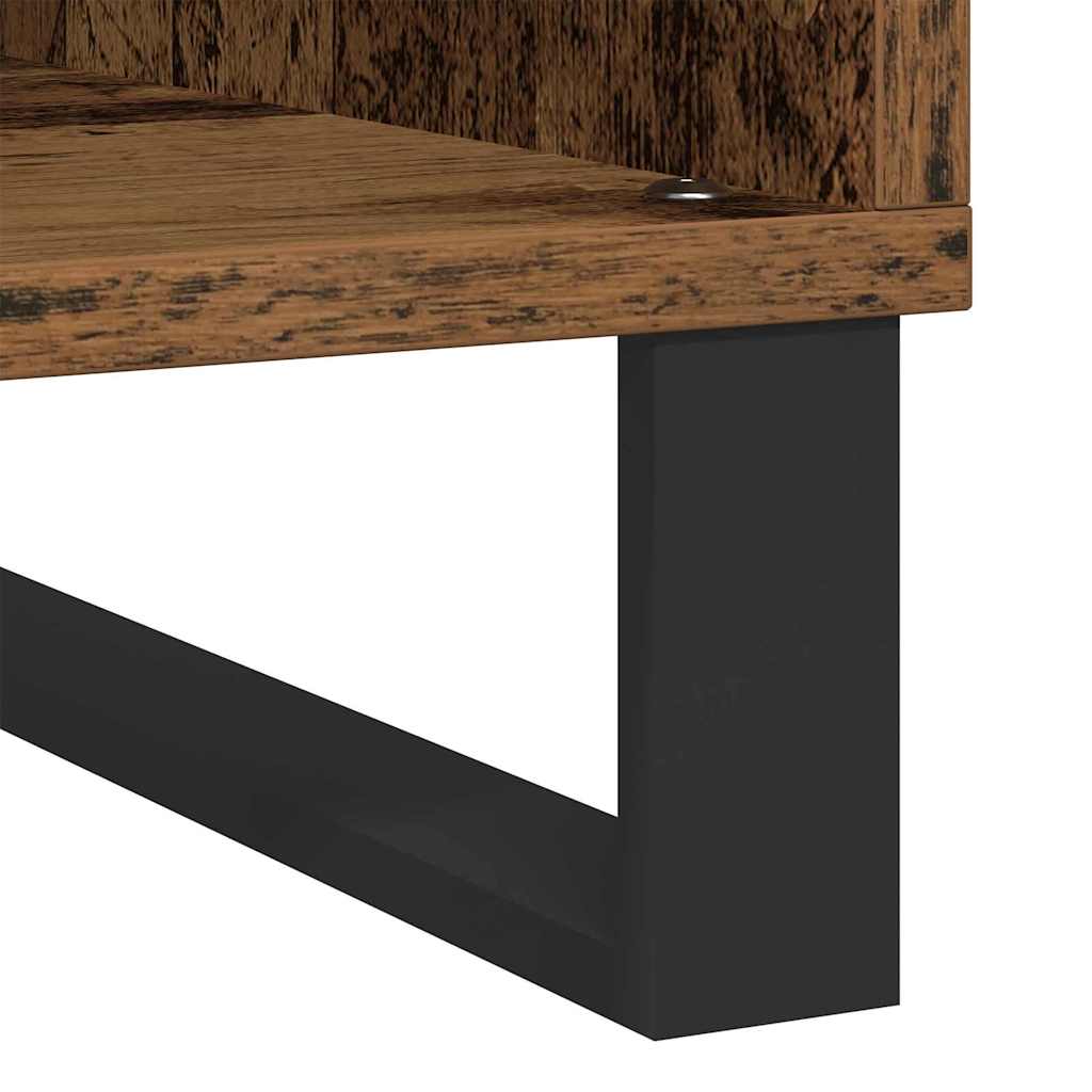 Plateskap Gammelt tre 84,5 x 38 x 89 cm Konstruert tre