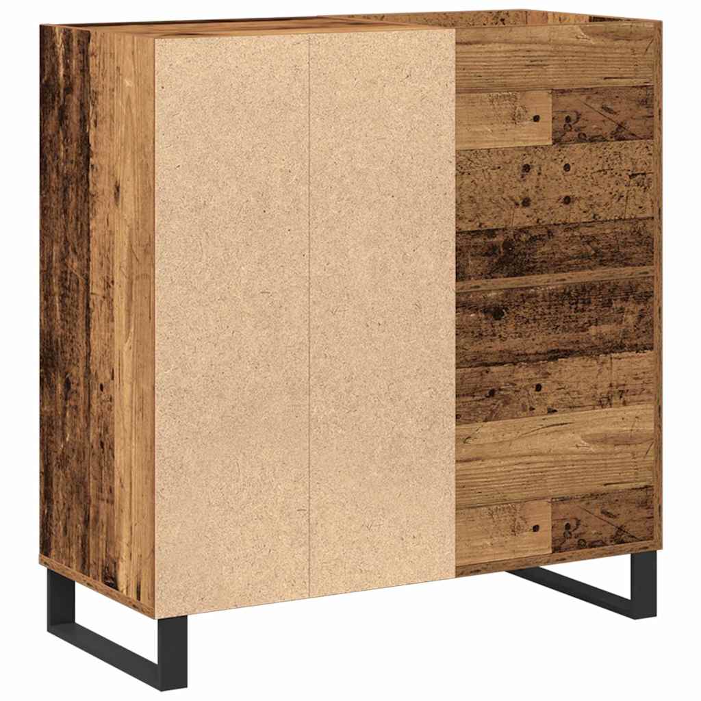 Plateskap Gammelt tre 84,5 x 38 x 89 cm Konstruert tre
