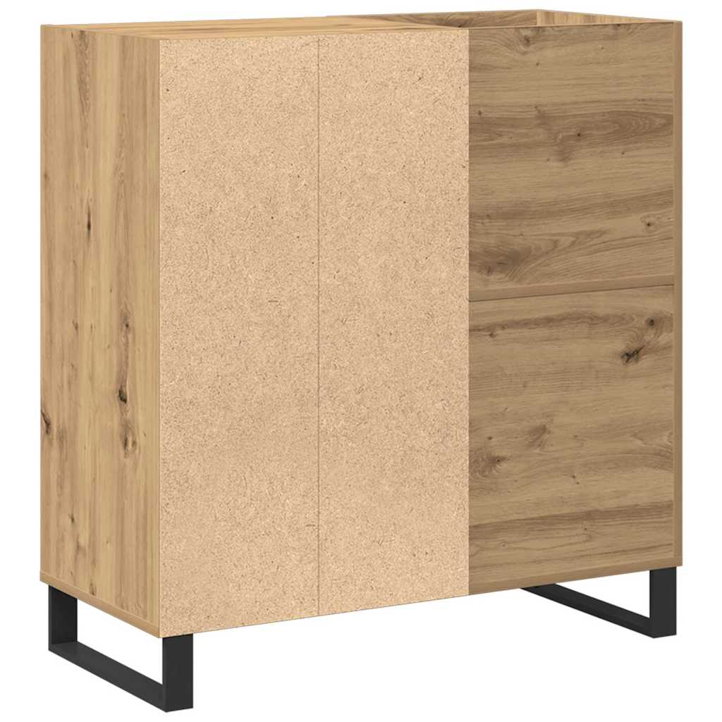 Plateskap artisan eik 84,5 x 38 x 89 cm Konstruert tre