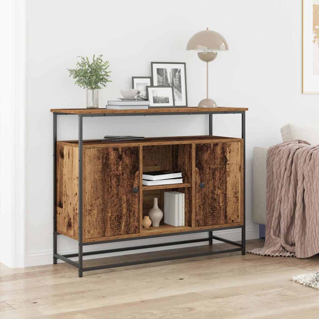 Serviesskap Gammelt tre 100 x 35 x 80 cm Konstruert tre