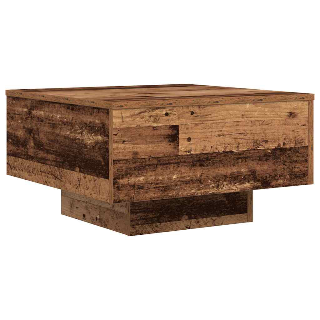Kaffebord Gammelt tre 55 x 55 x 31 cm Konstruert tre