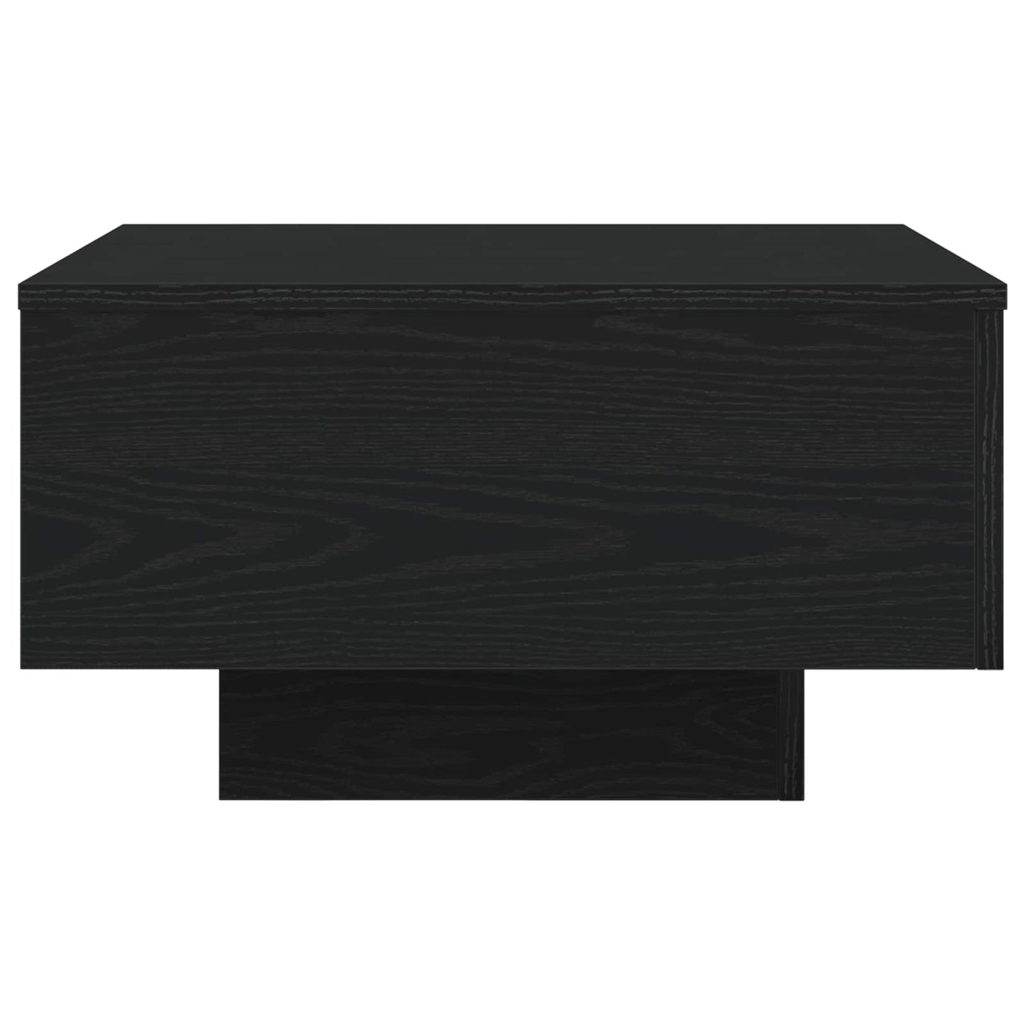Kaffebord Svart Eik 55 x 55 x 31 cm Konstruert tre