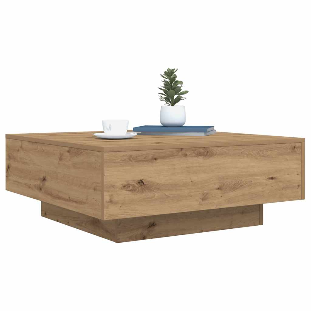 Artisan eik 80 x 80 x 31 cm Konstruert tre