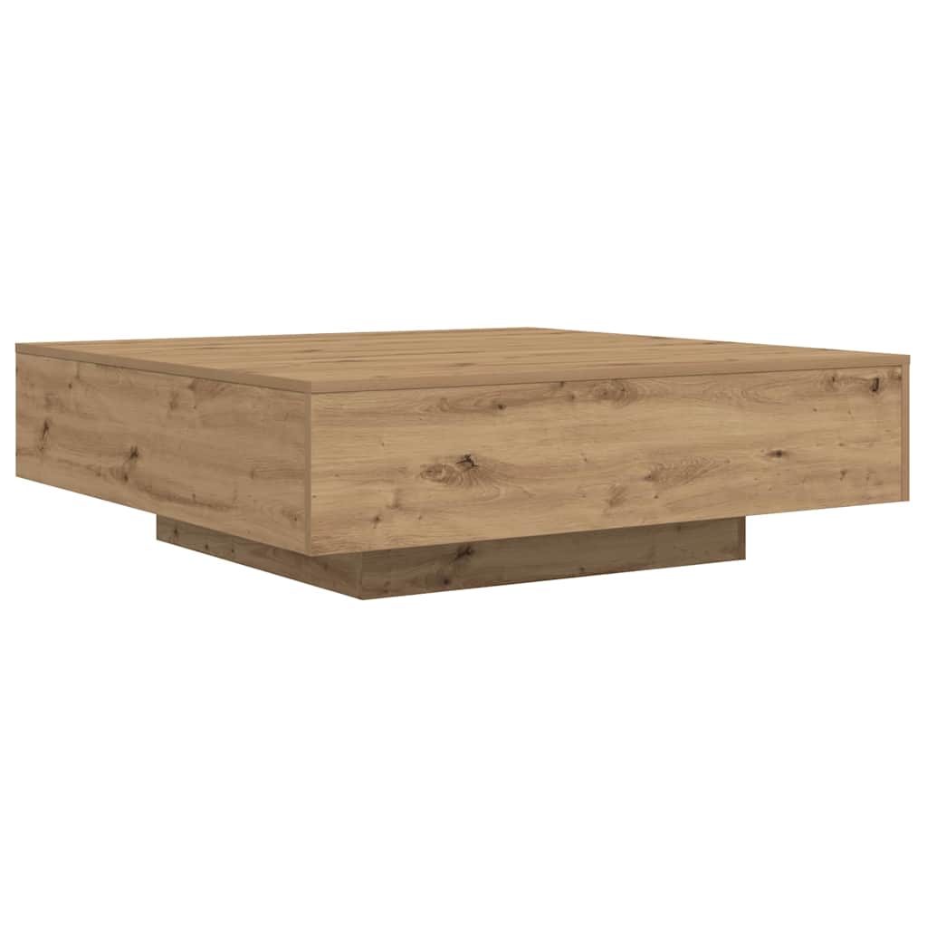 Kaffebord Artisan Eik 100 x 100 x 31 cm Konstruert tre