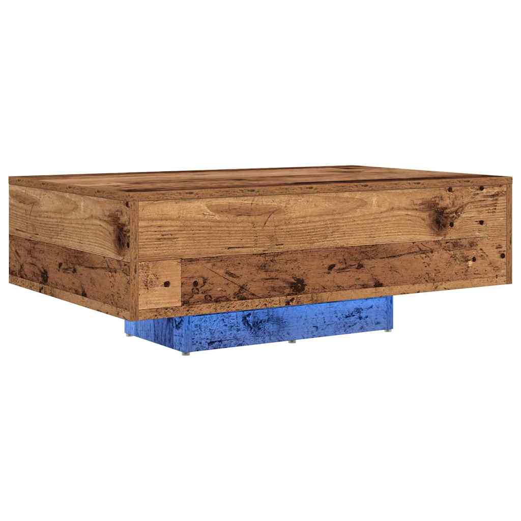 Kaffebord Gammelt tre 85 x 55 x 31 cm Konstruert tre