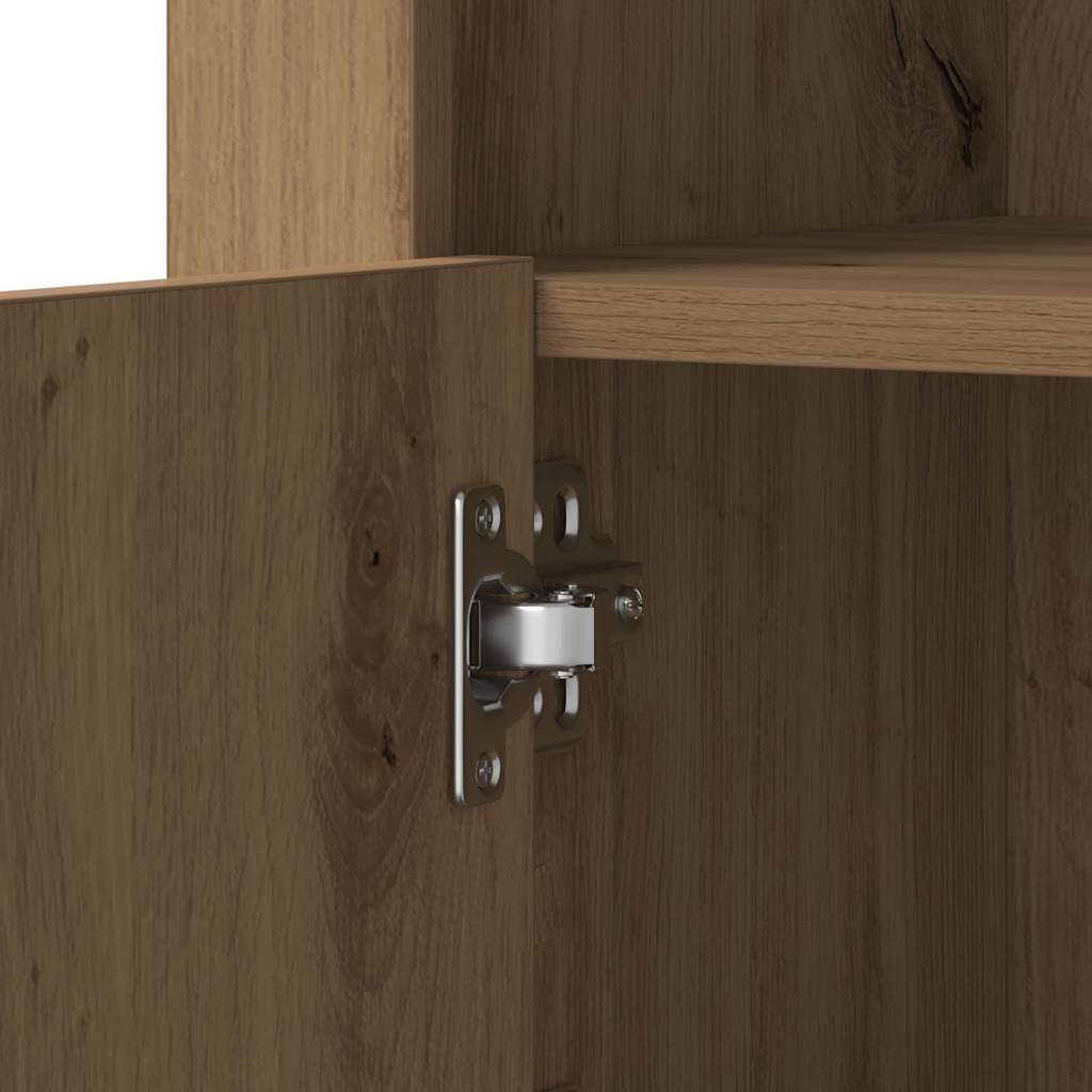 LED sideboard Artisan Eik 41 x 37 x 67 cm Konstruert tre