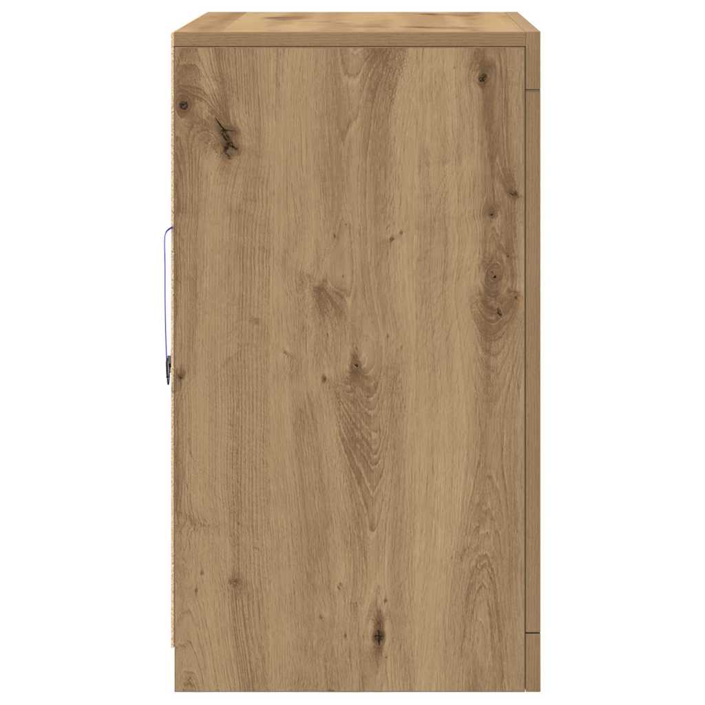 LED sideboard Artisan Eik 41 x 37 x 67 cm Konstruert tre