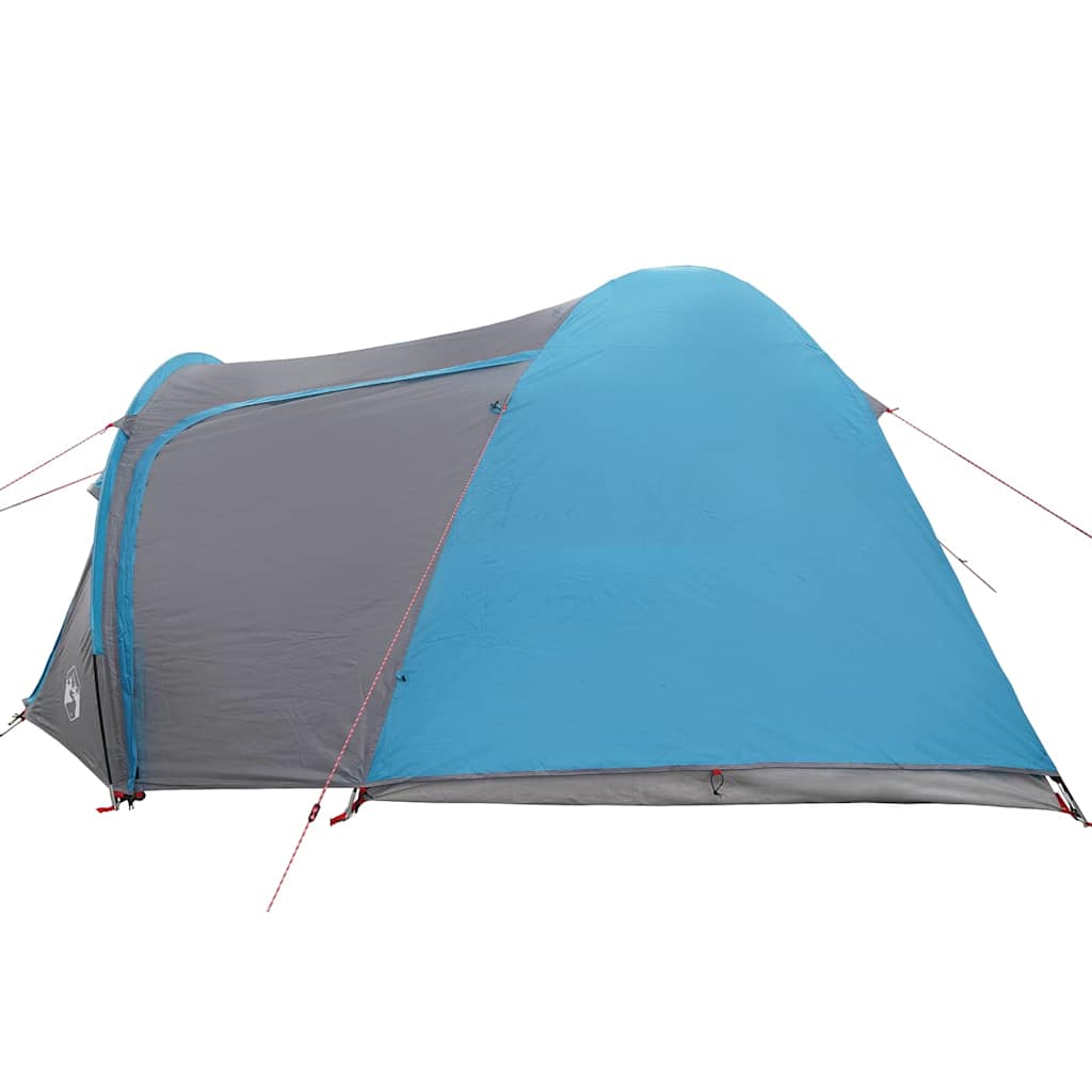 Dometelt Kuppel med tak med lagring Blå 384 x 254 x 170 cm