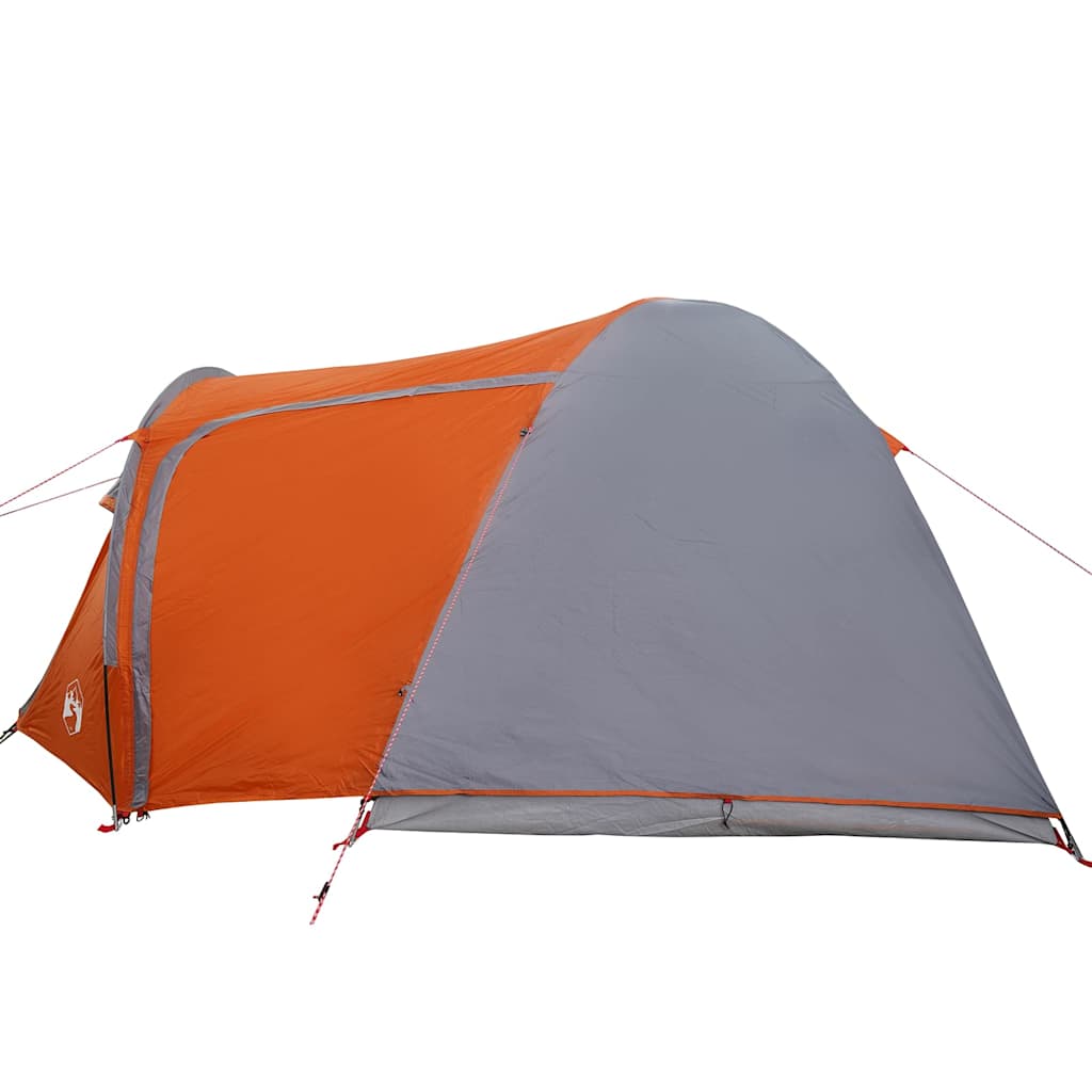 Dometelt Kuppel med tak Grå og Oransje 384 x 254 x 170 cm