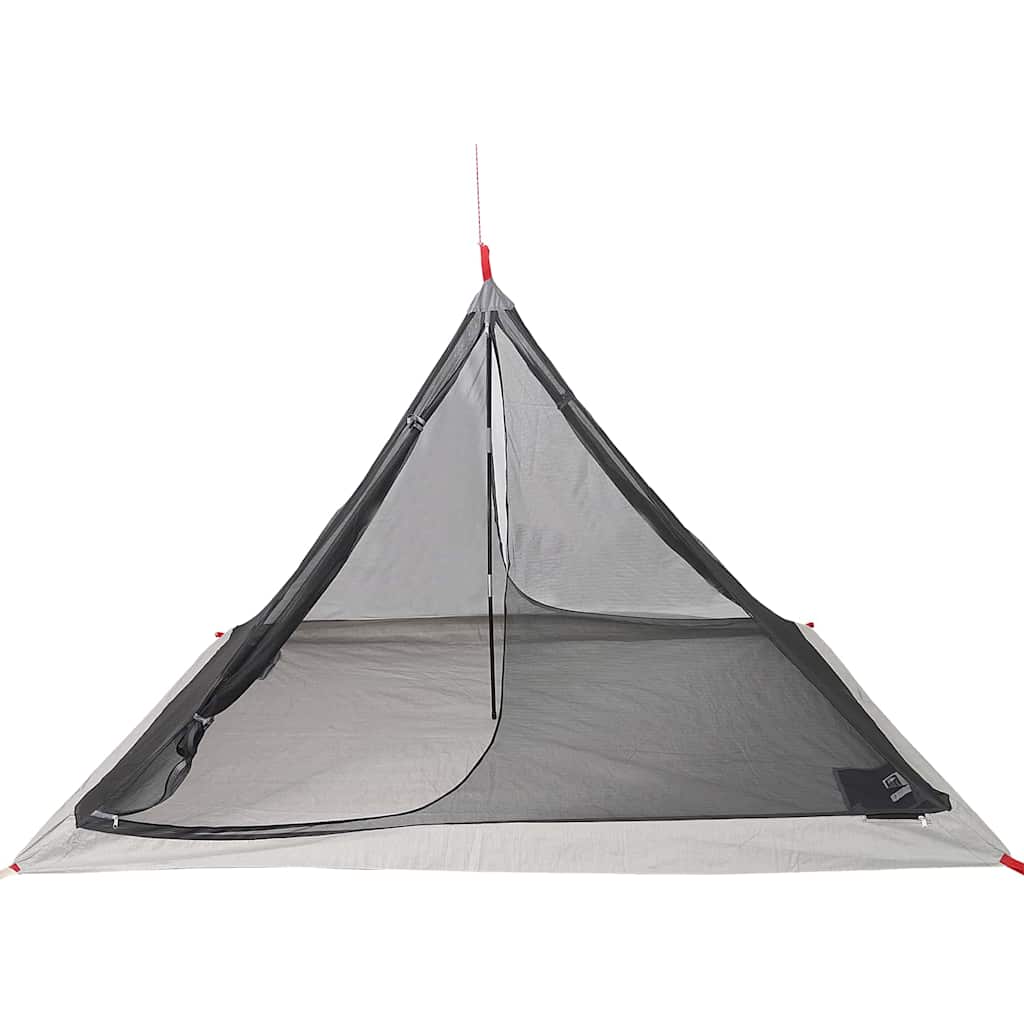 Innertelt med tak med lagring Svart 240 x 160 x 133 cm Med nett