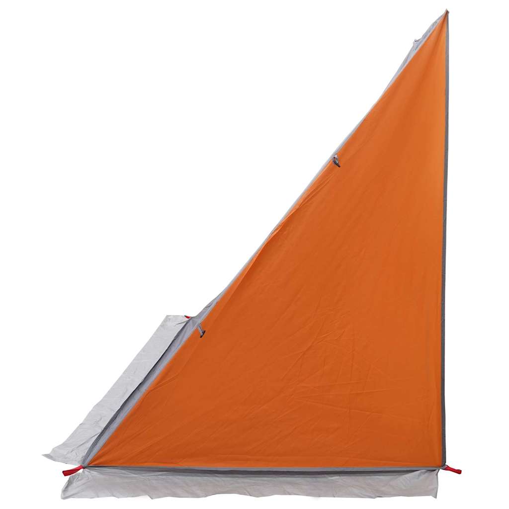 Bakluketelt med tak Grå og Oransje 190 x 150 x 185 cm taft