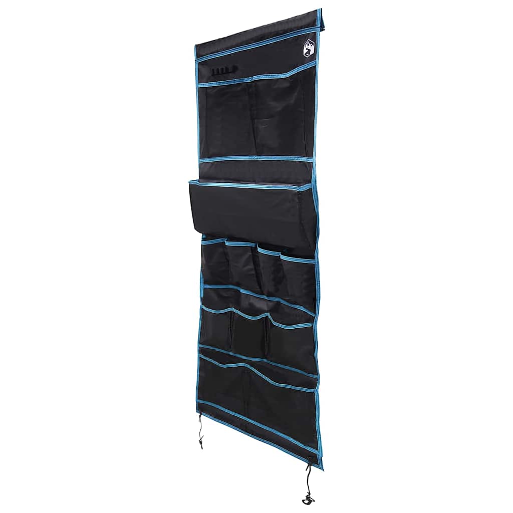 Oppbevaringspose med lagring Svart og Blå 161 x 58,5 cm oxford