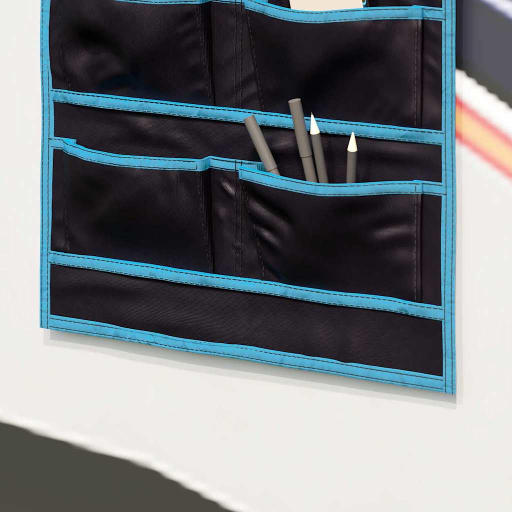 Oppbevaringspose med lagring Svart og Blå 63,5 x 40 cm oxford