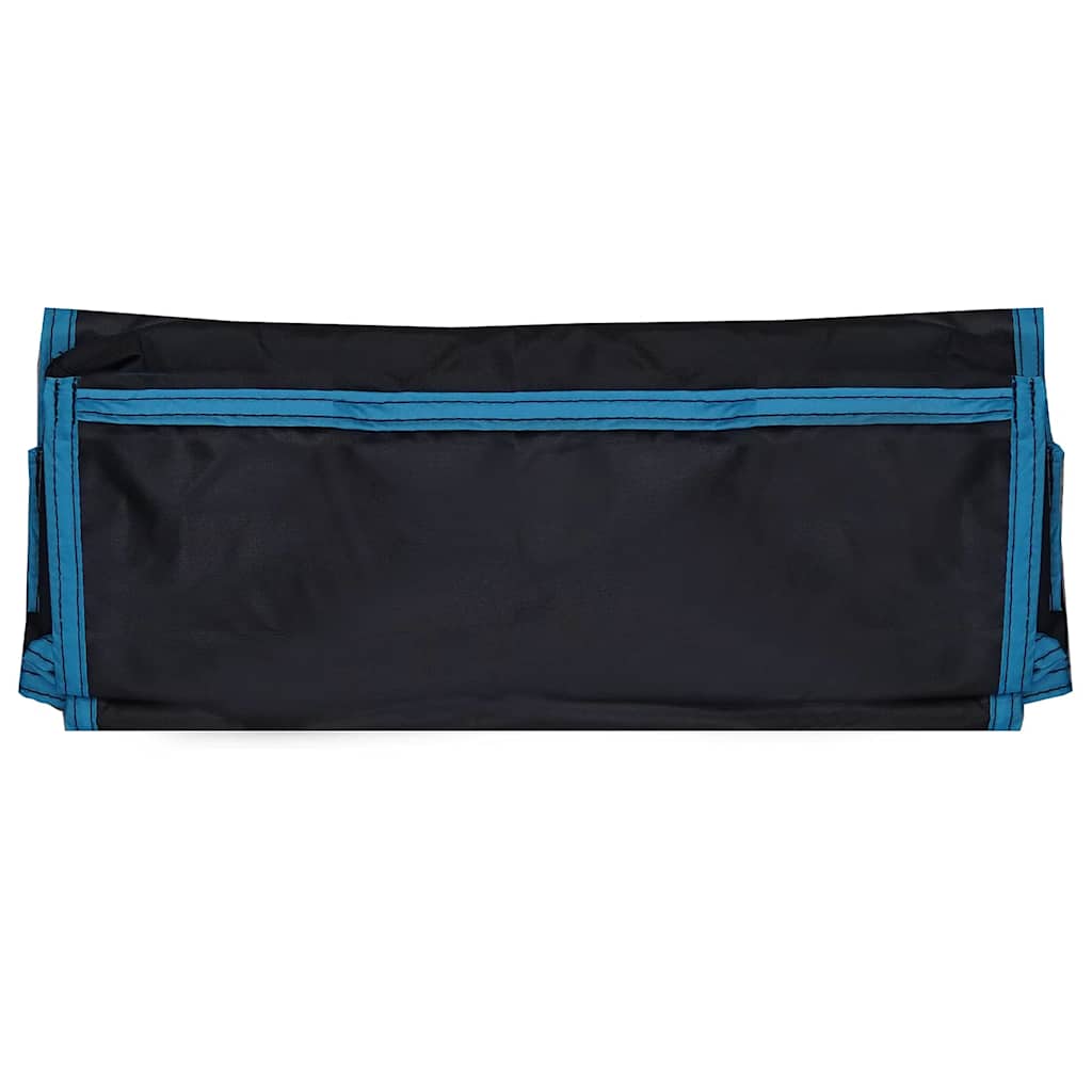 Oppbevaringspose med lagring Svart og Blå 98 x 47 cm oxford