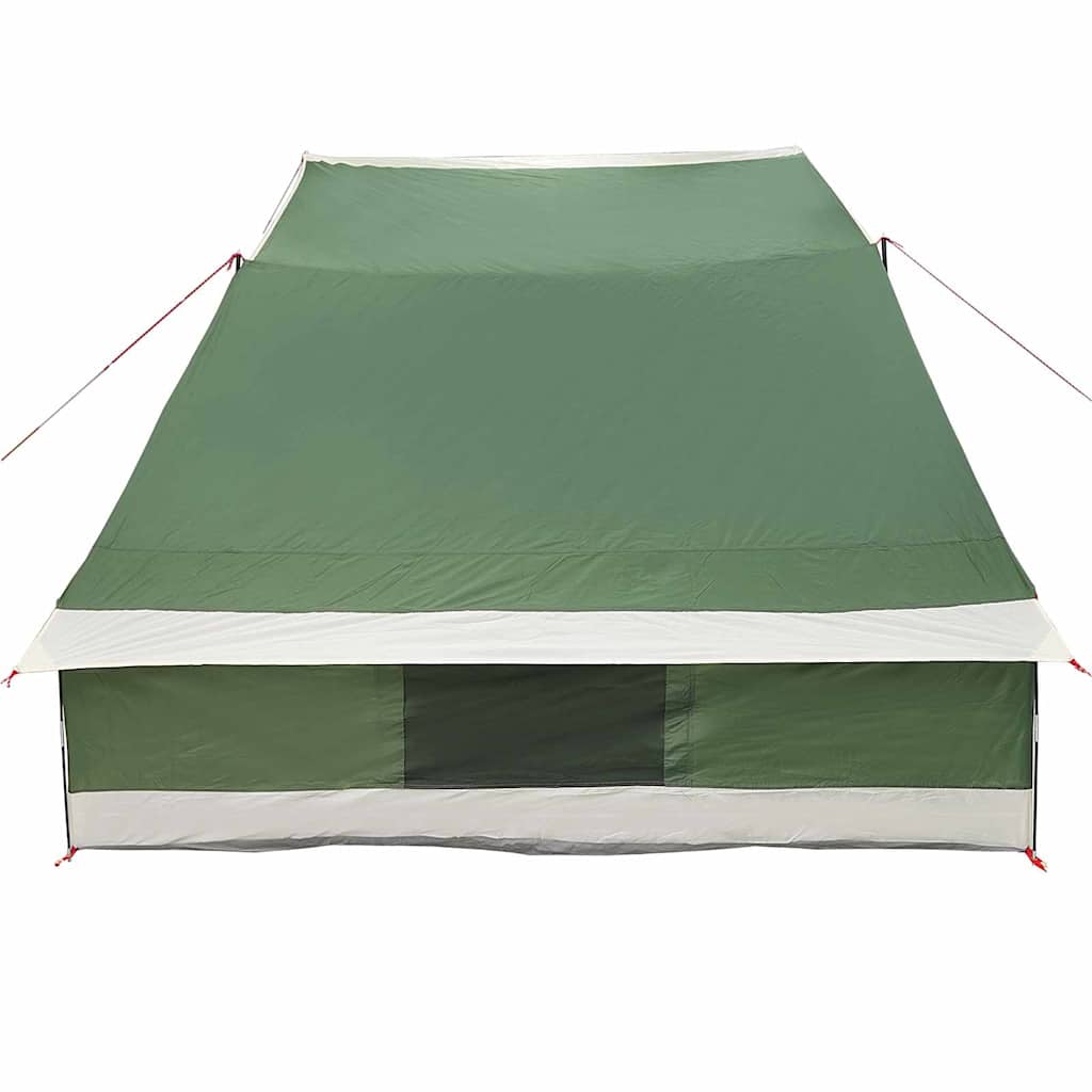 Camping Telt med tak med lagring grønn 223 x 163 x 130 cm taft