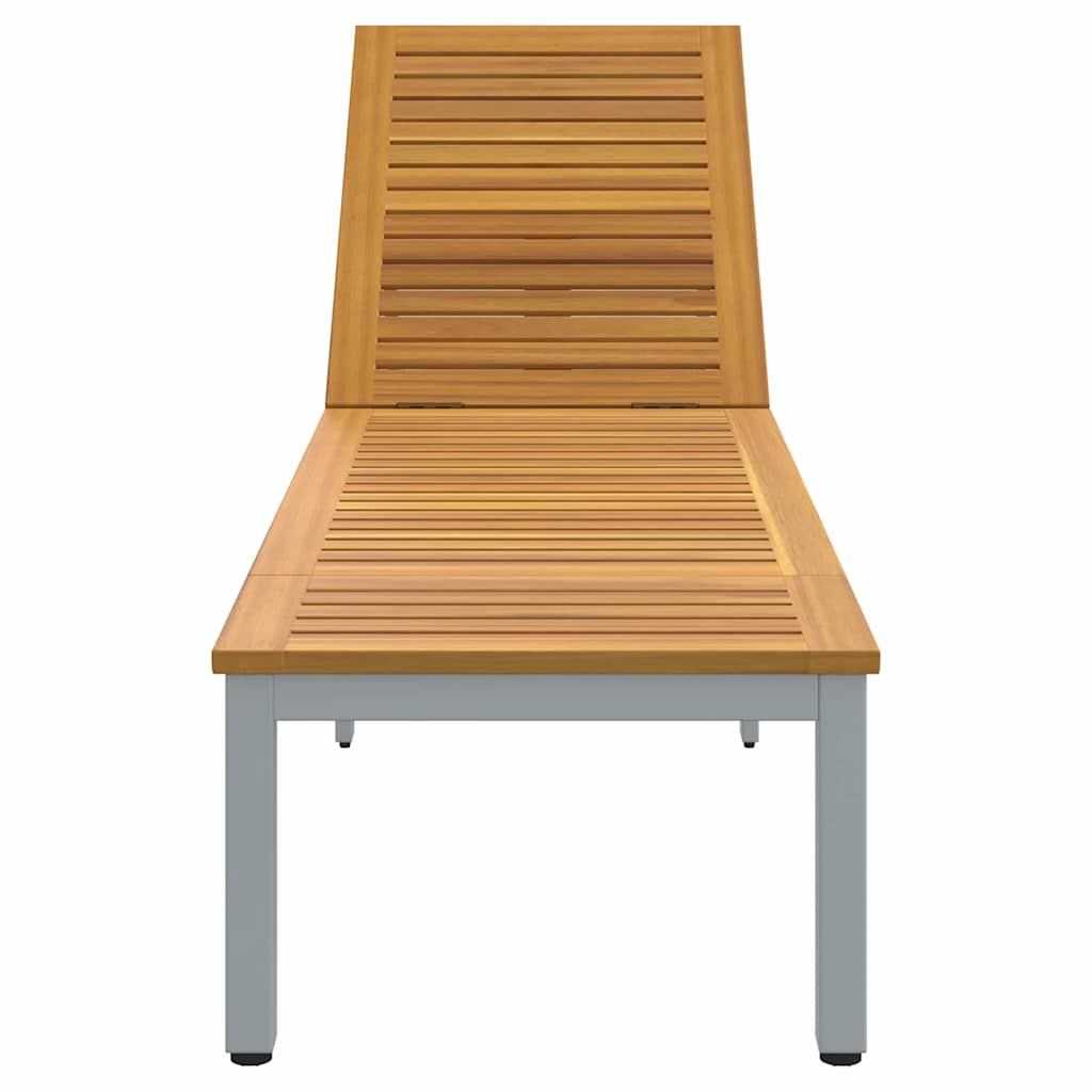 Solseng Grå 200 x 55 x 35 cm Solid akasietre