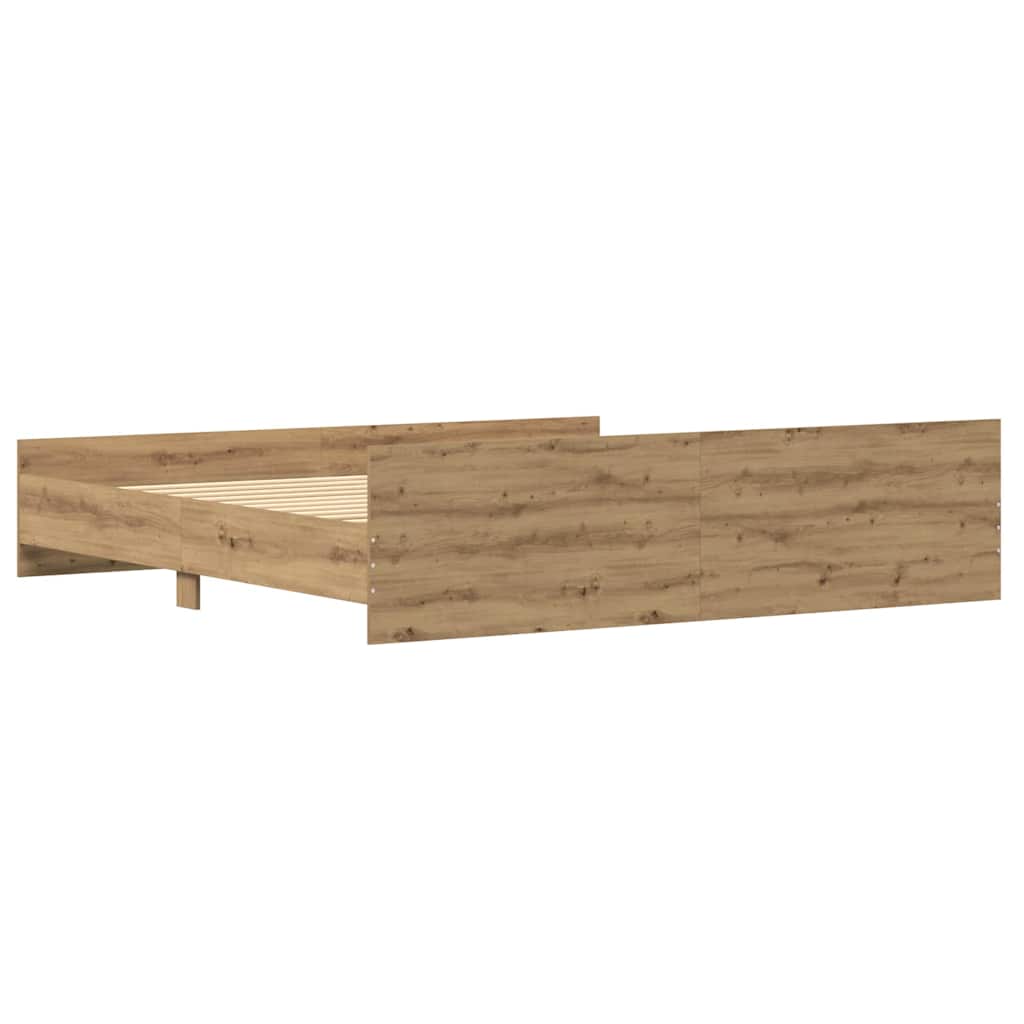 Sengestamme Artisan Eik 203 x 203 x 50 cm Konstruert tre