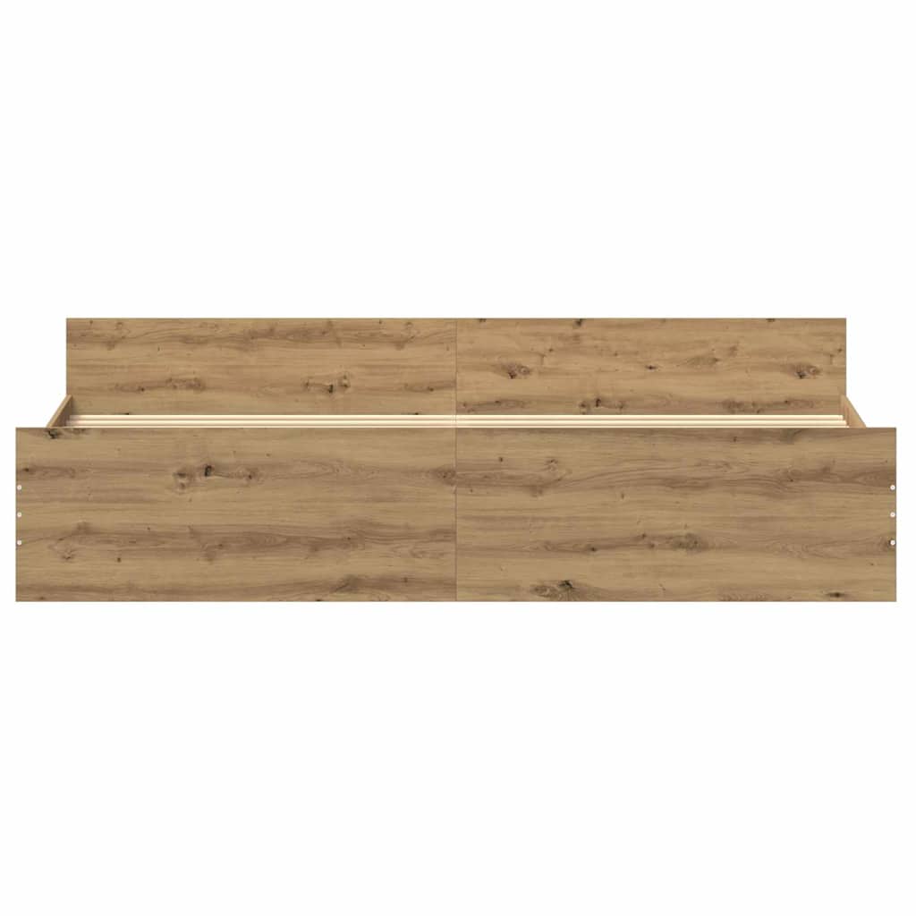Sengestamme Artisan Eik 203 x 203 x 50 cm Konstruert tre