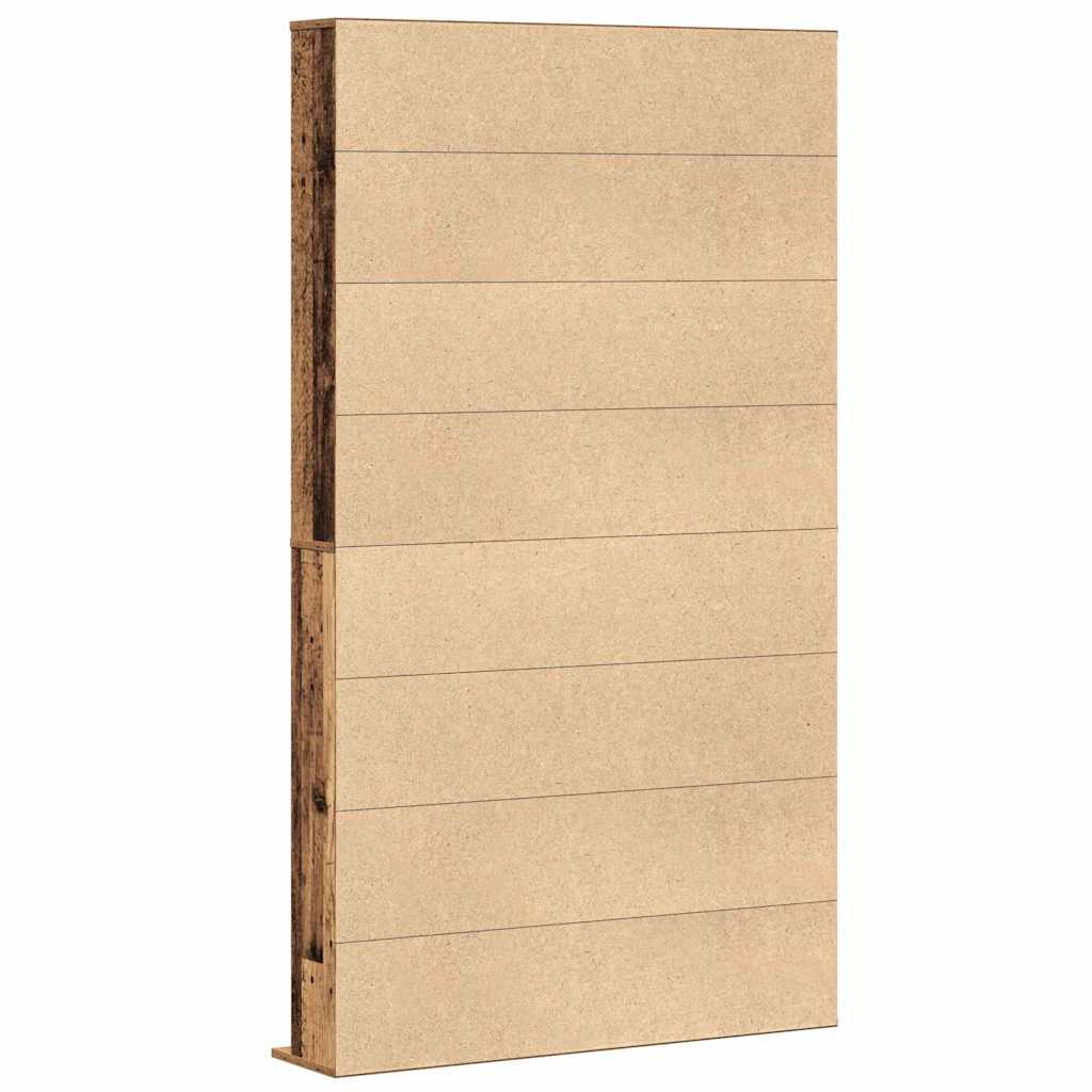 CD skap Gammelt tre 101 x 23 x 177,5 cm Konstruert tre