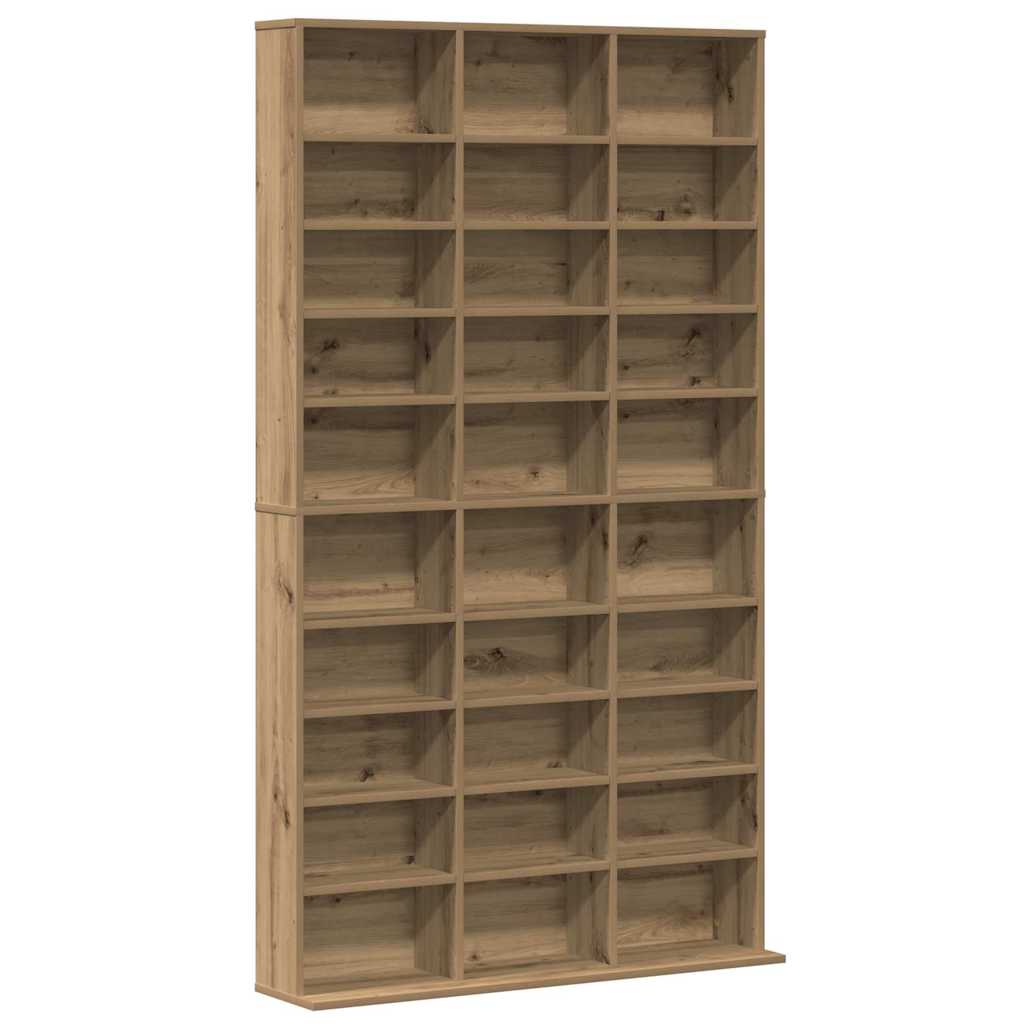 CD skap Artisan Eik 101 x 23 x 177,5 cm Konstruert tre