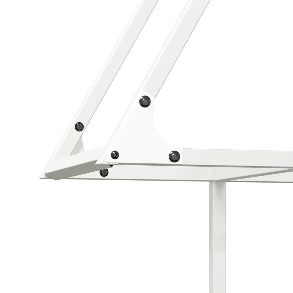 Vedstativ svart 80x25x90 cm kaldvalset stål