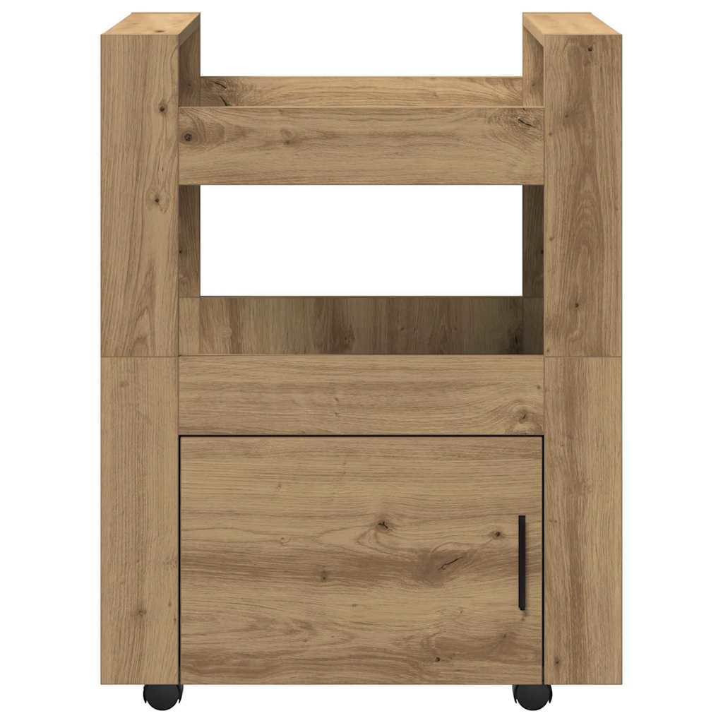 Kjøkkenvogn artisan eik 60 x 45 x 80 cm Konstruert tre