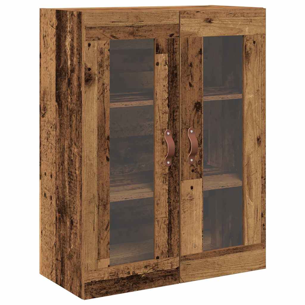 Veggskap Gammelt tre 69,5 x 34 x 90 cm Konstruert tre