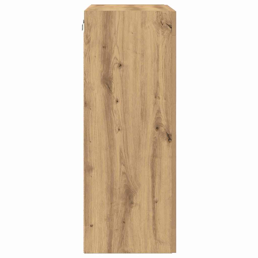 Veggskap Artisan Eik 69,5 x 34 x 90 cm Konstruert tre