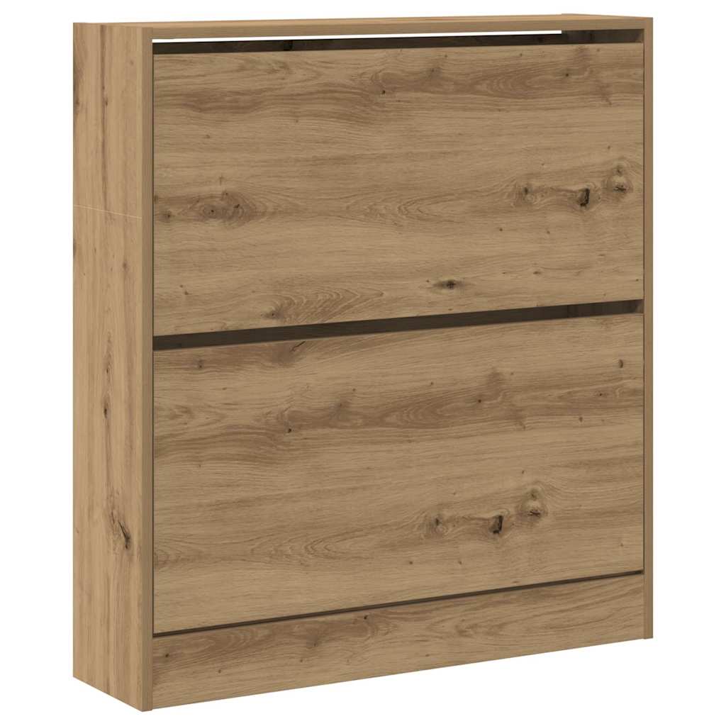 Sko Skap 80 x 21 x 87,5 cm Konstruert tre Røkt eik