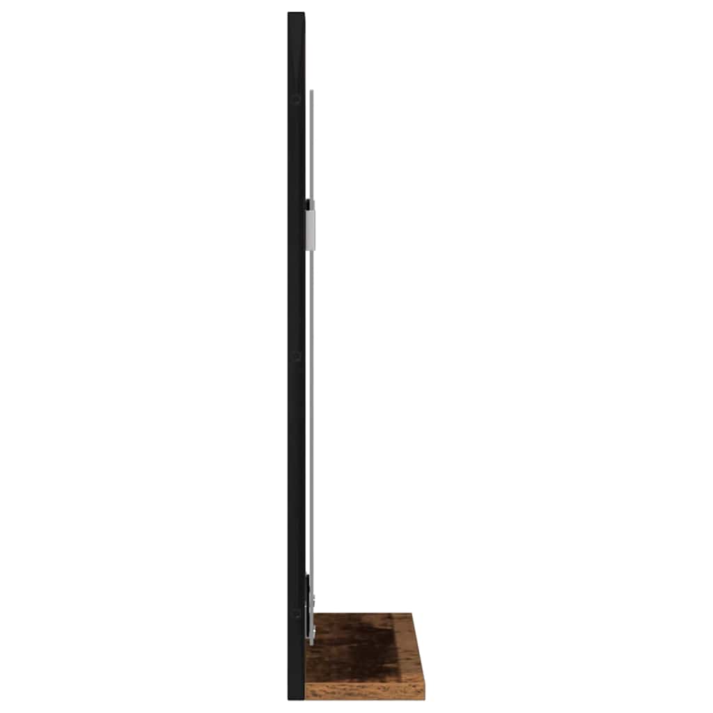Speil Gammelt tre 50 x 12 x 60 cm Glass og konstruert tre