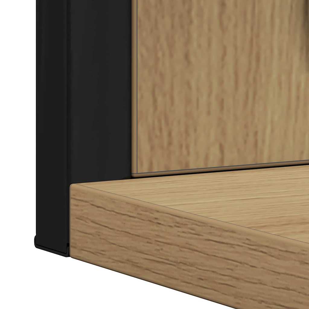 Speil artisan eik 50 x 12 x 60 cm Glass og konstruert tre