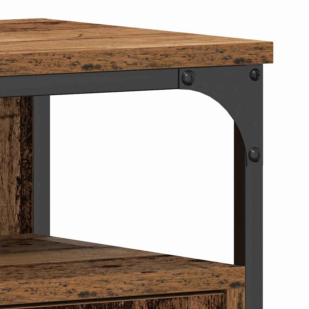 Baderomsvaskeskap Gammelt tre 80 x 30 x 60 cm Konstruert tre