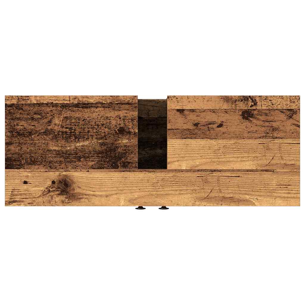 Baderomsvaskeskap Gammelt tre 80 x 30 x 60 cm Konstruert tre