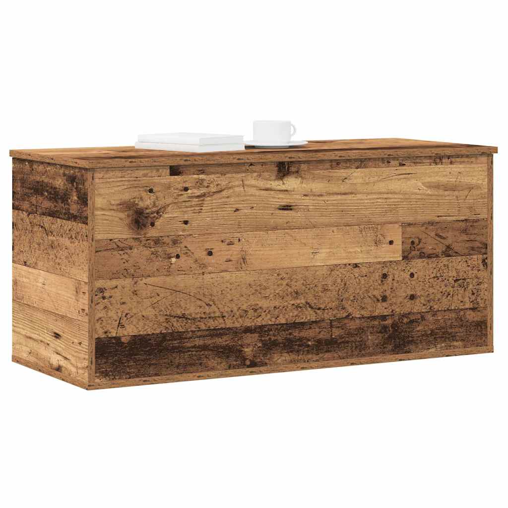 Lagringsboks Gammelt tre 100 x 42 x 46 cm Konstruert tre