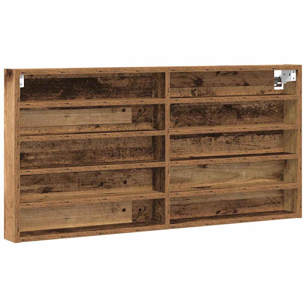 Visningsskap Gamle tre 100 x 8,5 x 50 cm Konstruert tre