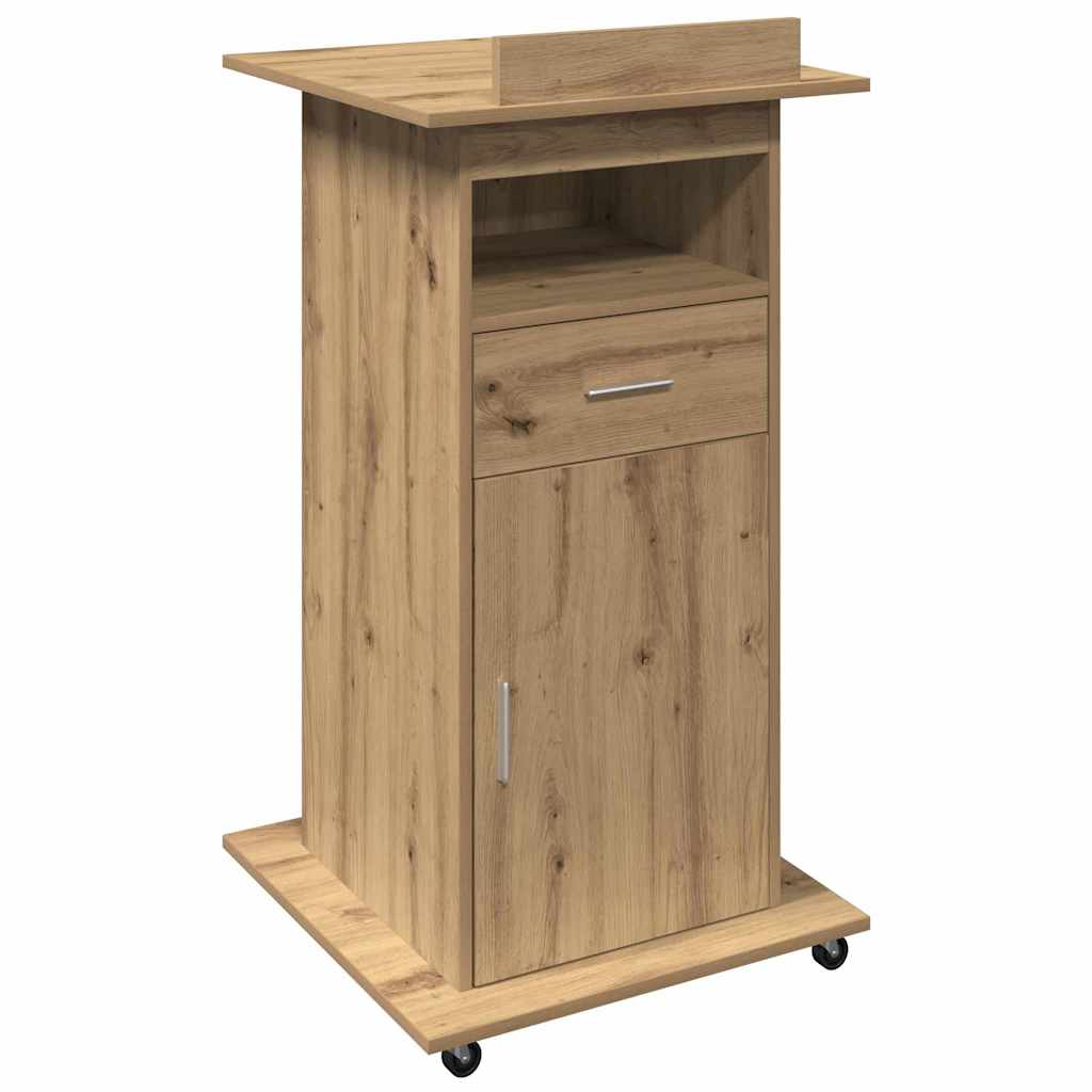 Podium Artisan Eik Konstruert tre 55 x 55 x 107 cm