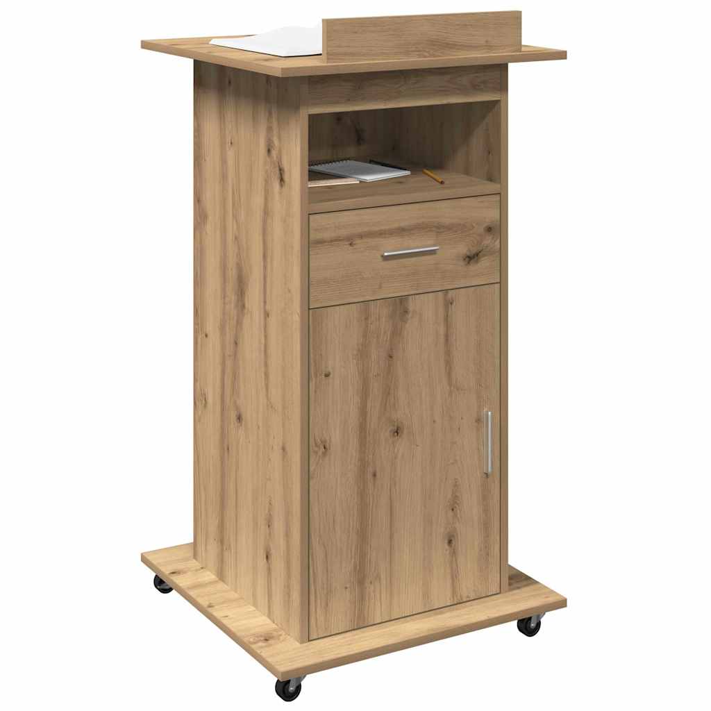 Podium Artisan Eik Konstruert tre 55 x 55 x 107 cm