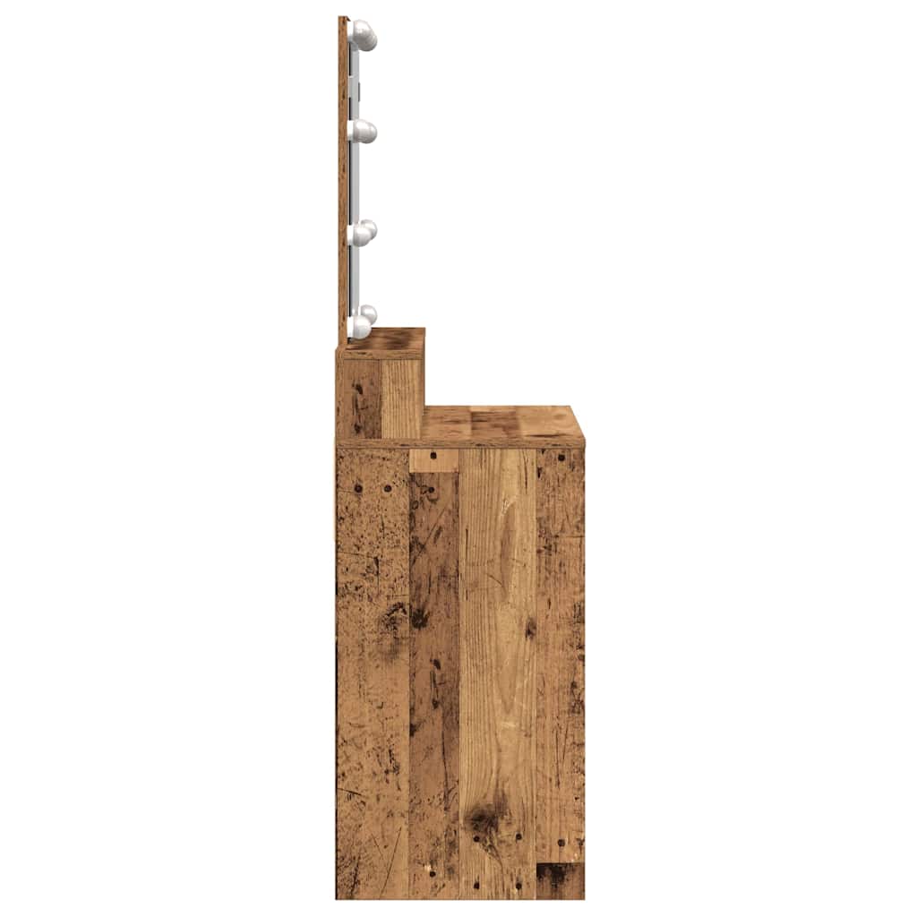 Sminkebord Gamle tre 80 x 41 x 144.5 cm Konstruert tre