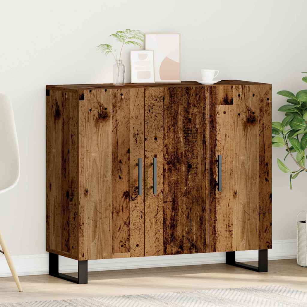 Serviesskap Gammelt tre 90 x 34 x 80 cm Konstruert tre