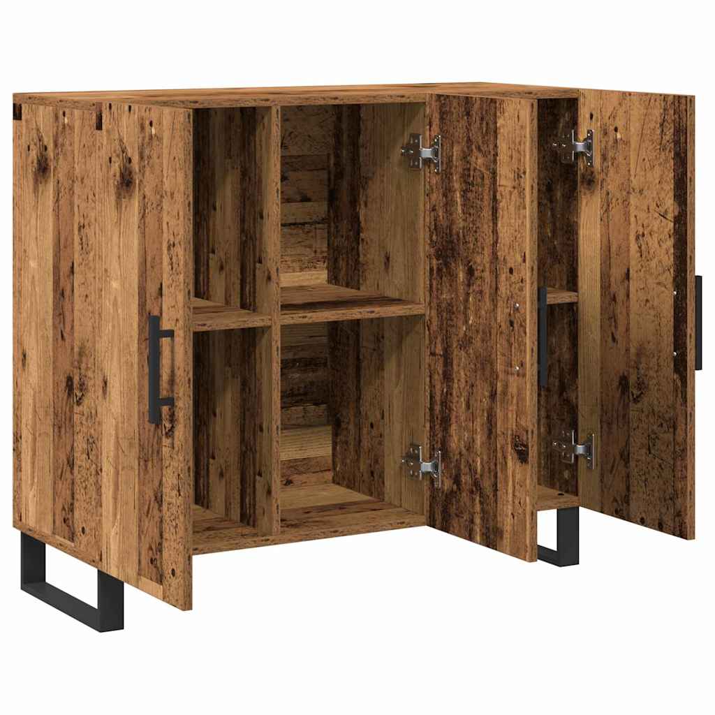 Serviesskap Gammelt tre 90 x 34 x 80 cm Konstruert tre